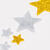 Moosgummi / Schaumstoff Glitter-Sticker Sterne f�r vielf�ltige Bastelarbeiten, 40 St�ck Bild 4