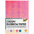 Crispy Regenbogen Papier, Irisierend, 75g/m�, 23x33cm, 10 Blatt in sortierten Farben/Pr�gungen