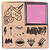 SALE Holzstempel-Set 12 Teile, UNICORN