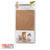 Papiert�ten natur, lebensmittelecht, 15 St�ck - Papiert�ten, Natur, Blockboden, 120x210 mm