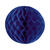 NEU Wabenpapier HoneyComb, 30 Lagen geklebt, 33 x 40 cm, 1 Bogen, Blau - Blau
