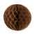 NEU Wabenpapier HoneyComb, 30 Lagen geklebt, 33 x 40 cm, 1 Bogen, Braun - Braun