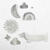 Pr�gefolie, 3 Bogen, 19x30cm, silber Bild 3