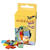 NEU Mosaik-Glassteine Mix 200g / ca. 70 St�ck, 10 Farben sortiert, 20x20mm - 20 x 20 mm, 200g
