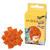 NEU Mosaik-Glassteine 200g / ca. 300 St�ck, 10x10mm, Orange - Orange