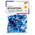 NEU Kunstharz Mosaiksteine Glitter-Mix, 45g, 5x5mm, 700 St�ck, Blau - Blau