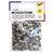 NEU Kunstharz Mosaiksteine Glitter-Mix, 45g, 5x5mm, 700 St�ck, Grau - Grau