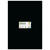 Bastelkarton / Tonkarton 180g/m�, DIN A2, 100 Blatt, schwarz