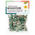 NEU Kunstharz Mosaiksteine Marmoriert, 45g, 5x5mm, 700 St�ck, Gr�n-Mix - Gr�n-Mix