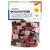 NEU Kunstharz Mosaiksteine Marmoriert, 45g, 10x10mm, 190 St�ck, Rot-Mix