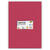 Tonpapier 130g/qm, DIN A3, 50er Pack, Weinrot