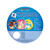 Transparentpapier-Zuschnitte / Laternenzuschnitte, Transparent Wei�, rund, 16,8 cm, 20 St�ck - Rund, Wei�, 16.8 cm, 20 St�ck