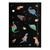 Sammelmappe mit Gummiband, A3, 1 Mappe, HOTFOIL SPACE DINOS / Weltraum Dinosaurier