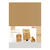 Kraftkarton 230g/qm Din A4, 50 Blatt - 50 B�gen A4