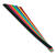 Flechtstreifen, 1 cm, 200 St�ck farblich sortiert - Farblich sortiert, 1 cm, 200 St�ck