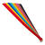 Flechtstreifen, 2 cm, 200 St�ck farblich sortiert - Farblich sortiert, 2 cm, 200 St�ck