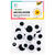 Wackelaugen Mix mittel, selbstklebend, 18 St�ck, 14-25mm sortiert