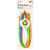 Chenilledraht / Pfeifenputzer / Biegepl�sch Sortiment Neon, 50cm, � 8mm, 10 St�ck, farbig sortiert