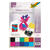 Bastelpackung Glitterpapier 10 Bg., 23x33cm 70g/m�