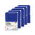 NEU Minilaternen Rohlinge zum Stecken, 400g/m�, 10x10x12cm, 5 St�ck, Dunkelblau - Dunkelblau