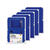NEU Laternen Rohlinge zum Stecken, 400g/m�, Eckig: 13,5x13,5x18cm, 5 St�ck, Dunkelblau - Dunkelblau