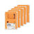 NEU Laternen Rohlinge zum Stecken, 400g/m�, Eckig: 13,5x13,5x18cm, 5 St�ck, Orange - Orange