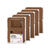 NEU Laternen Rohlinge zum Stecken, 400g/m�, Eckig: 13,5x13,5x18cm, 5 St�ck, Braun - Braun