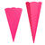 Schult�te aus 3D-Welle zum Stecken, 68cm, 1 St�ck, pink - Pink