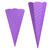 Schult�te aus 3D-Welle zum Stecken, 68cm, 1 St�ck, lila - Lila