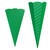 Schult�te aus 3D-Welle zum Stecken, 68cm, 1 St�ck, gr�n - Gr�n