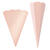 5er Pack Geschwister Schult�ten Rohlinge, 41cm, Glitter Rose