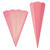 5er Pack Geschwister Schult�ten Rohlinge, 41cm, Glitter Light Pink - Light Pink