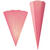 Schult�ten Rohling, 1 St�ck, 68cm, Glitter Light Pink - Light Pink