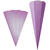 Schult�ten Rohling, 1 St�ck, 68cm, Glitter Violett - Violett