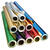 Gro�rolle Alufolie, 50cmx10m, gold/silber Bild 2