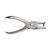 NEU Lochzange, Metall, silberfarben, Gr��e ca. 8,6 cm f�r Lochgr��e ca. 6 mm