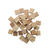 NEU Holzw�rfel 15 mm, 42 St�ck, natur - 15x15mm, 42 St�ck, natur