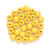 NEU Holzperlen, FSC, 4 mm, 155 St�ck, gelb - Gelb