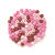 NEU Holzperlen, FSC, 4 mm, 155 St�ck, rosa-mix - Rosa-Mix