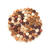 NEU Holzperlen, FSC, 4 mm, 155 St�ck, braun-mix - Braun-Mix