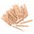 NEU Halb-W�scheklammern aus Holz, 72 mm, 100 St�ck - Halbe Klammern, 72 mm, 100 St�ck