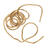 NEU Bouillon-Draht, goldfarben, St�rke 1,5mm, L�nge 3,5m (7x50cm)