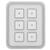 NEU Qualit�ts-Gie�form aus Silikon / Silikongie�form W�rfelperle / W�rfel mit Loch, 12x12 mm, 6-teilig