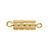 NEU Magnetverschuss, 5 x 11 mm, goldfarben