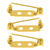 Broschennadel, 18 mm, Gold, 5 St�ck