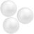 NEU Styroporkugeln, 8 cm, 3 St�ck - 8 cm, 3 St�ck