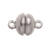 NEU Magnetverschluss, 1 St�ck, 12mm, silberfarben