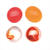 SALE Glorex Glasnuggets, 20mm, 200g, Mix rot-braun