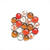 SALE Glorex Glasnuggets, 20mm, 200g, Mix rot-braun Bild 2