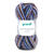 Strickgarn Lisa color, 100% Polyacryl, Oeko-Tex Standard, 50g, 133m, Farbe 14, braun-beige-blau - 14, Braun-Beige-Blau